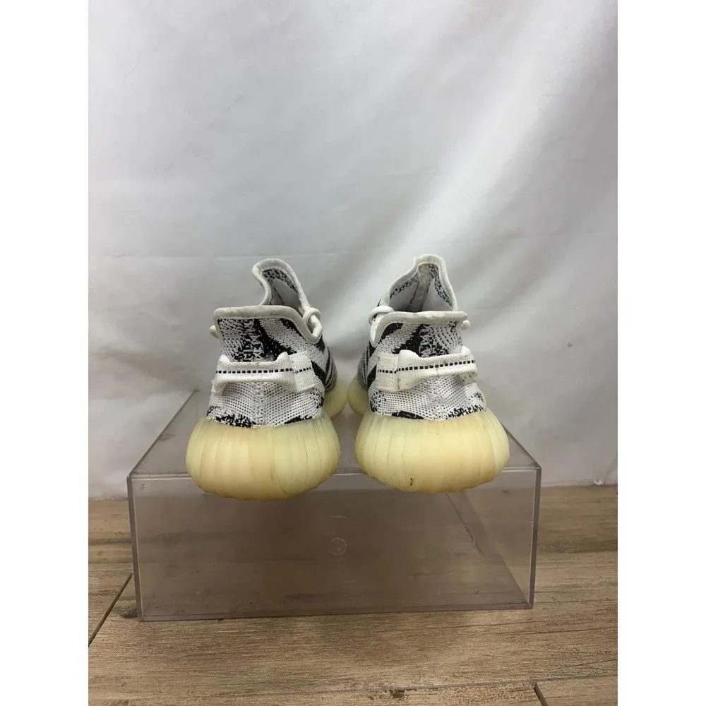 Adidas Yeezy Boost 350 V2 Zebra White Black Red CP9654 Mens Size 8  Sneaker
